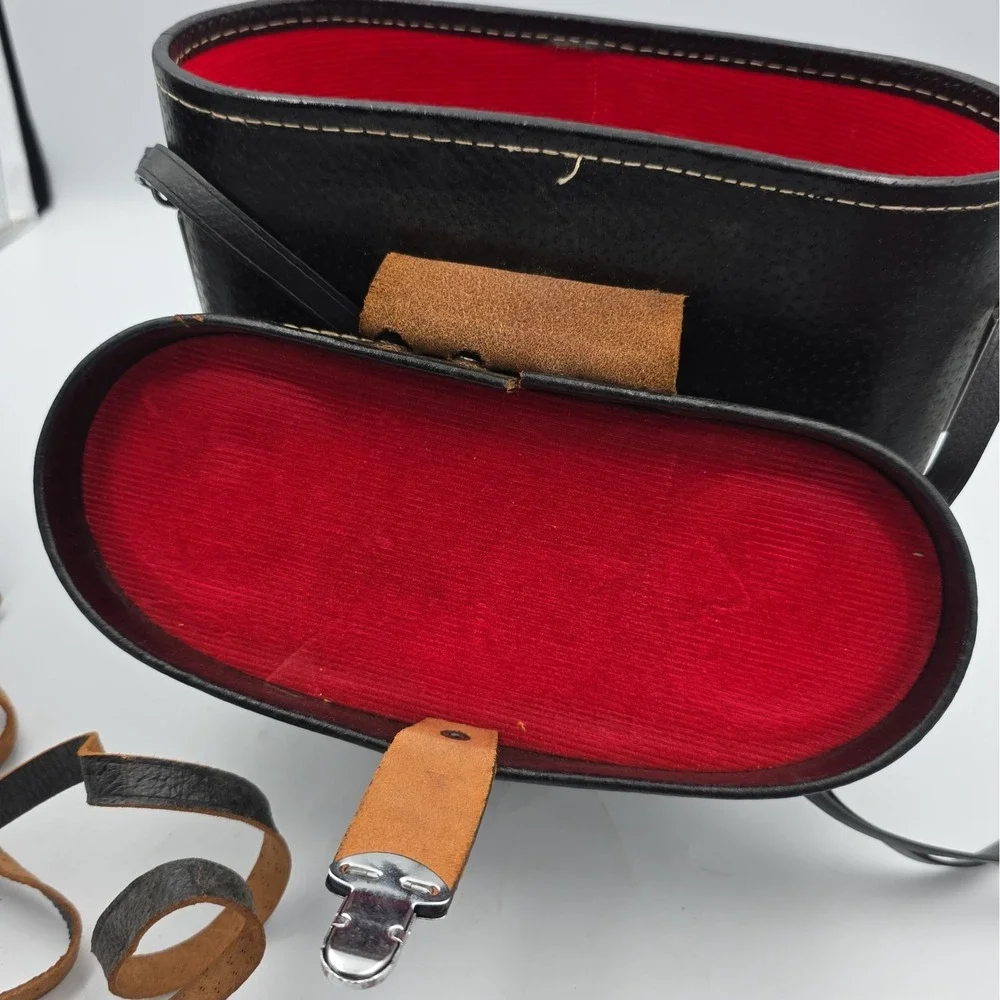 Selsi Vintage Lightweight Binoculars Zoom Lens 8x 14x50MM No. 43-4354 With Case